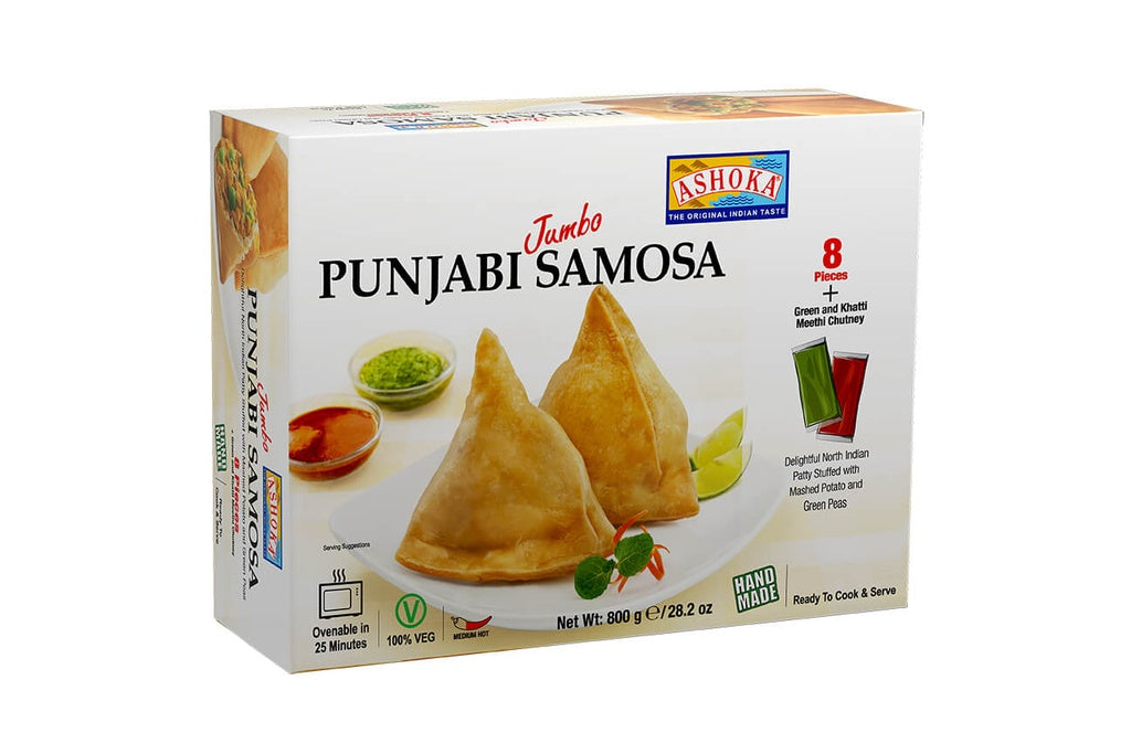 Ashoka Jambo Punjabi Samosa 8pcs – Memon Supermarket