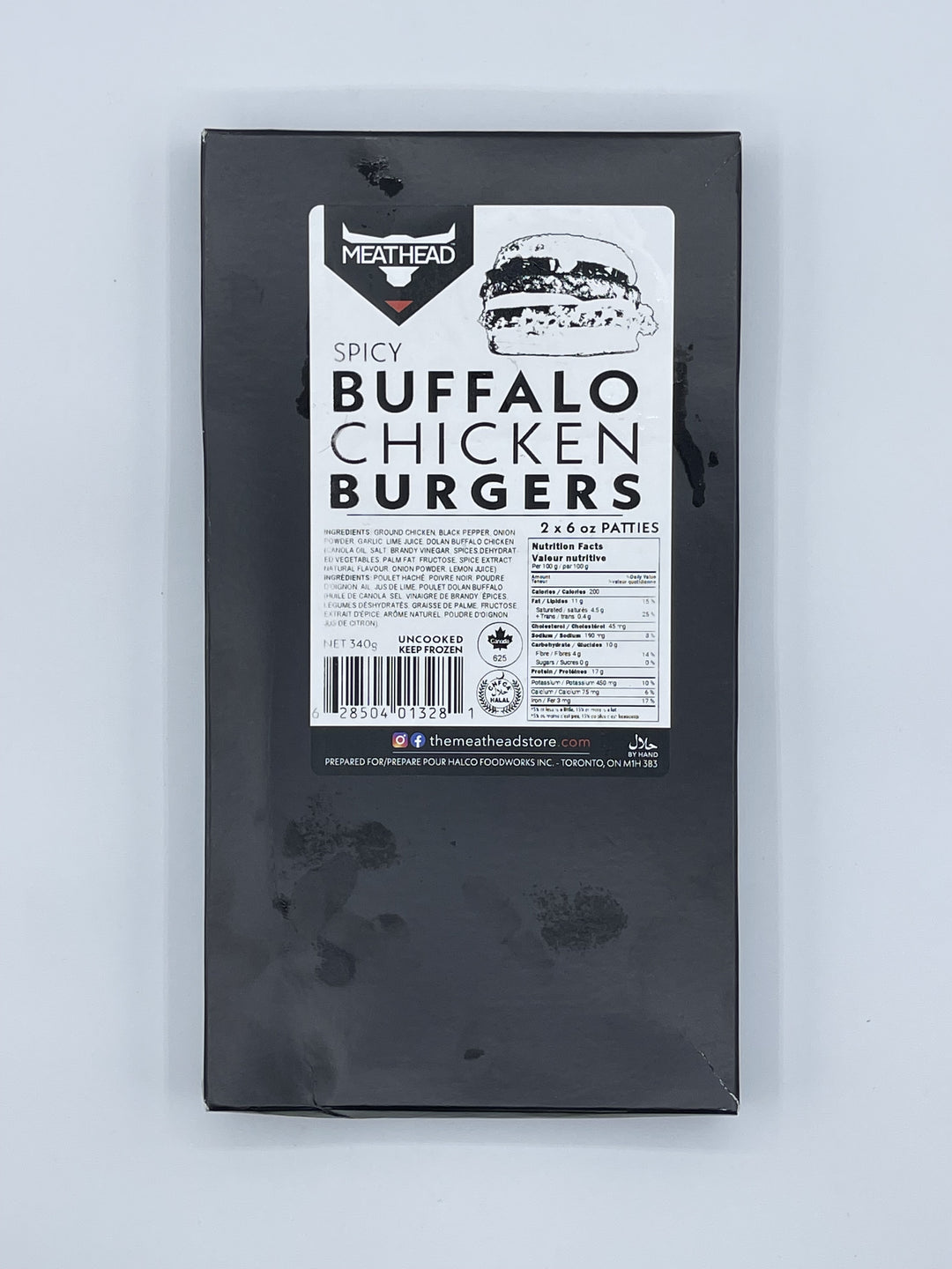 MeatHead Spicy Buffalo Chicken Burger