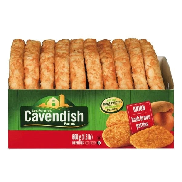 Cavendish Hash Browns Patty Onion