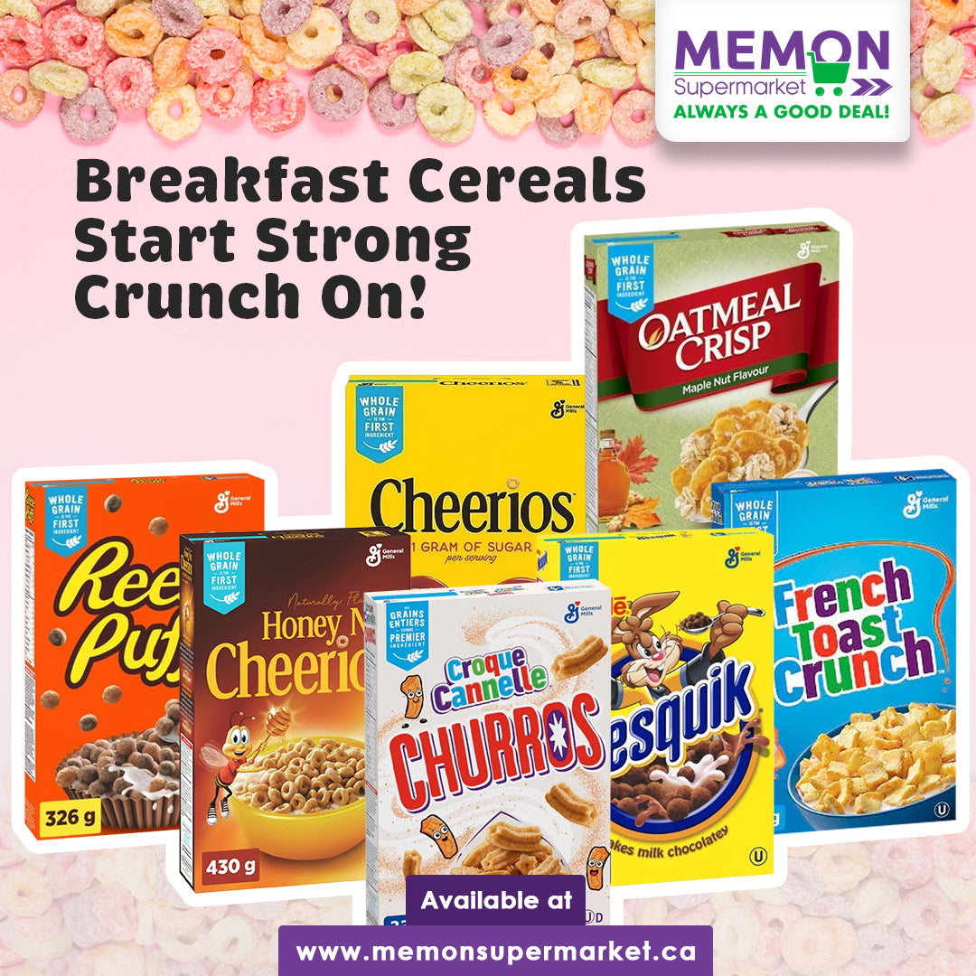 Discover the Best Breakfast Cereals at Memon Supermarket: A Crunchy Start to Your Day