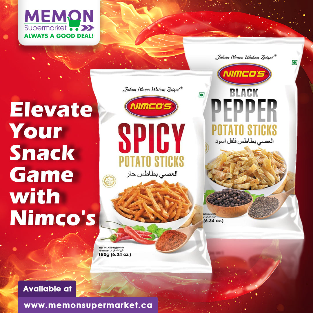 Elevate Your Snack Game with Nimco's - Discover a World of Flavorful Snacks at Memon Supermarket