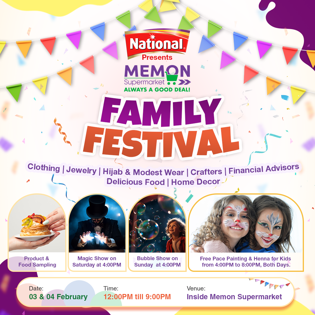 National Foods Presents Memon Supermarket Family Festival