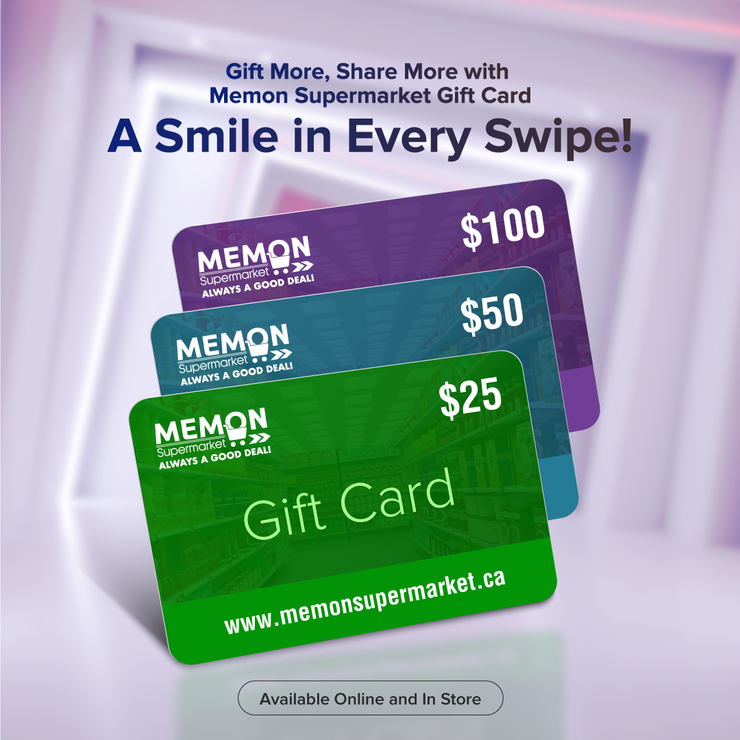 Gift More, Share More - Memon Supermarket Gift Cards