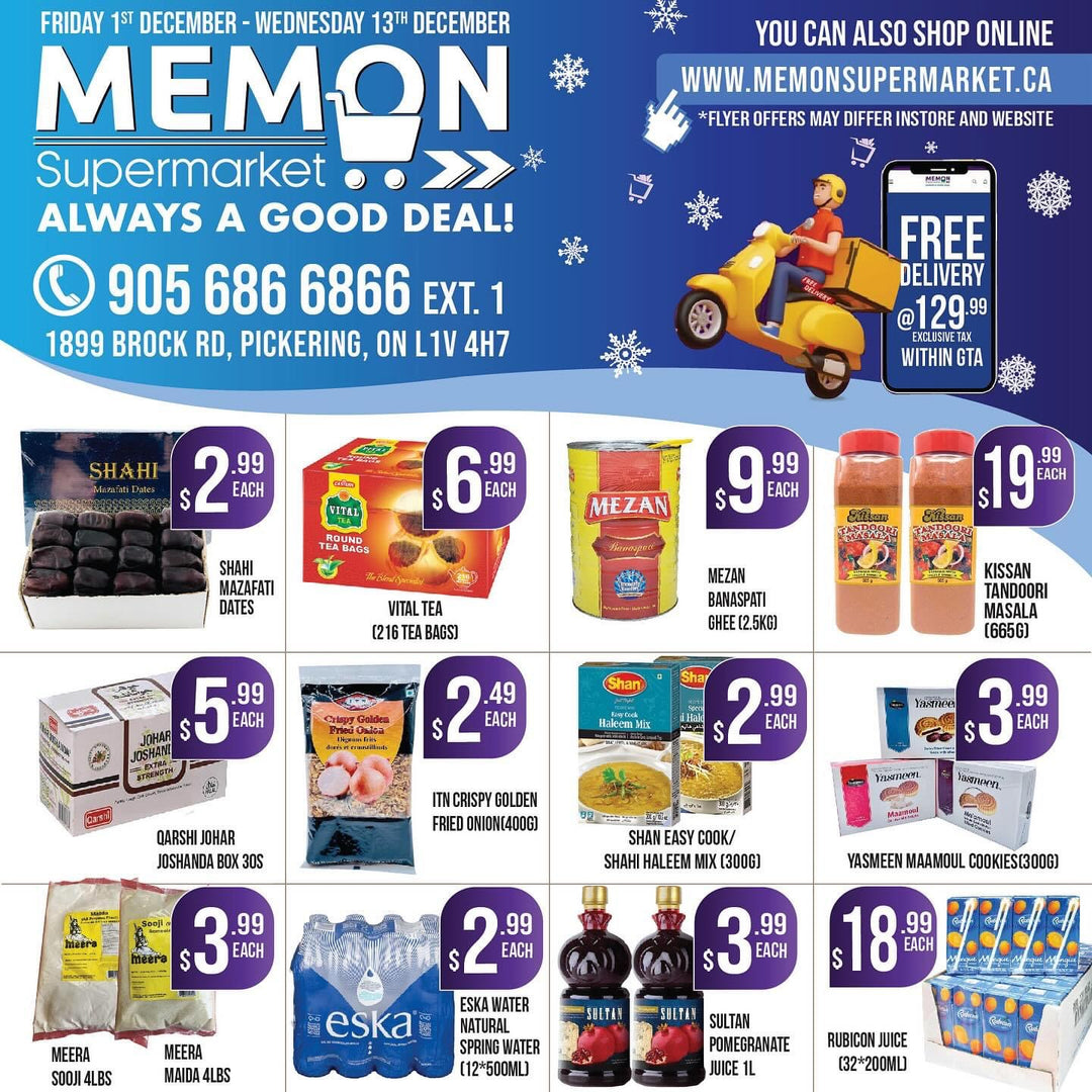 IN STORE FLYER - FROM 1st DEC TILL 13th DEC