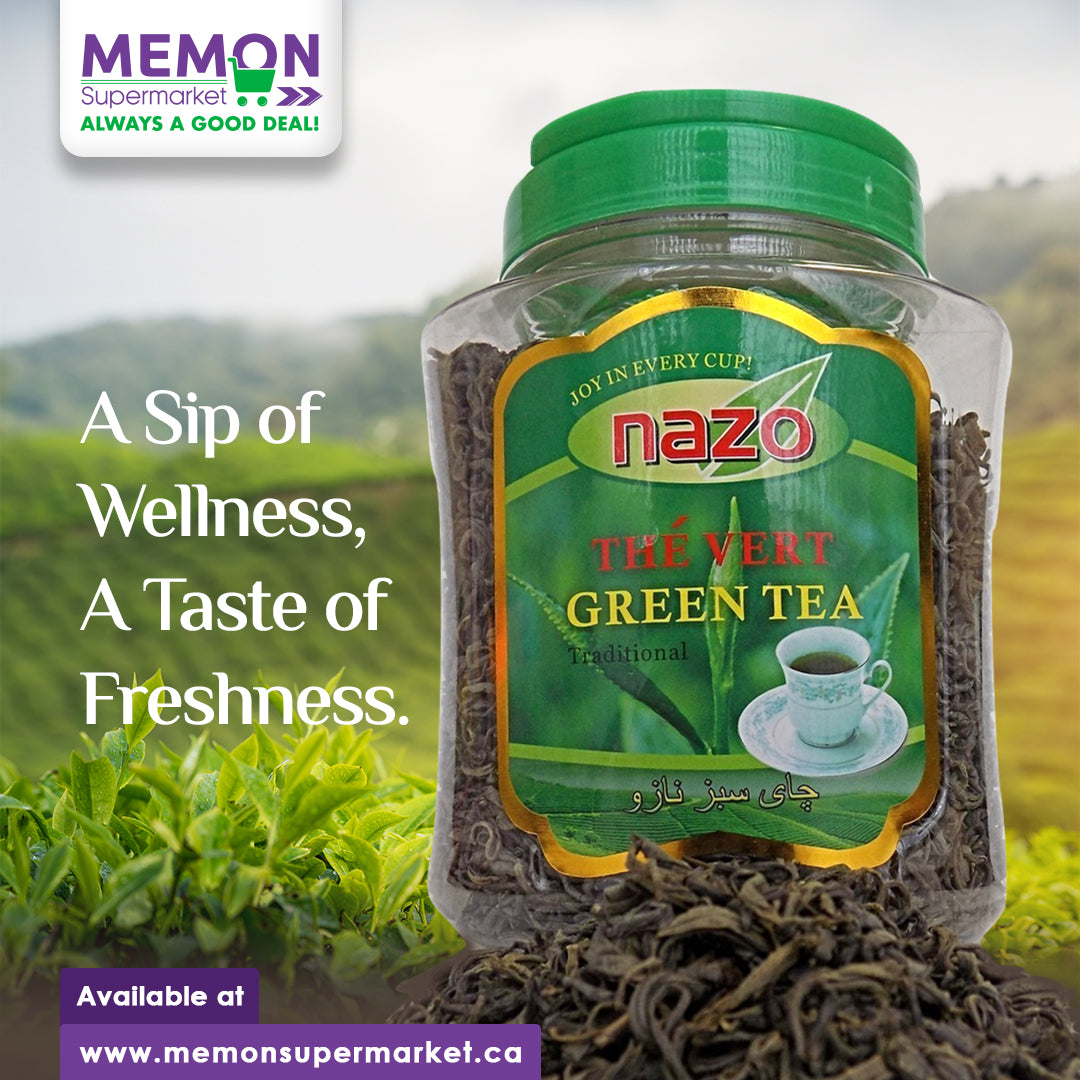Refresh Your Mind and Body with Nazo Green Tea