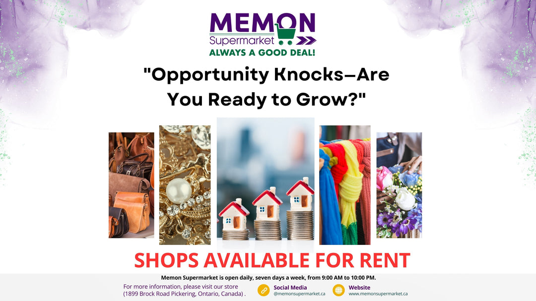 Inside Memon Supermarket - Shops Available for Rent.