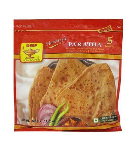 Deep Frozen Paratha Homestyle 333g 5s