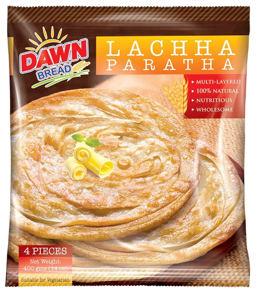 Dawn Frozen Lachcha Paratha Whole Wheat 4s