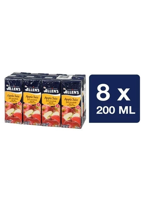 Allens Apple Juice 8x200ml
