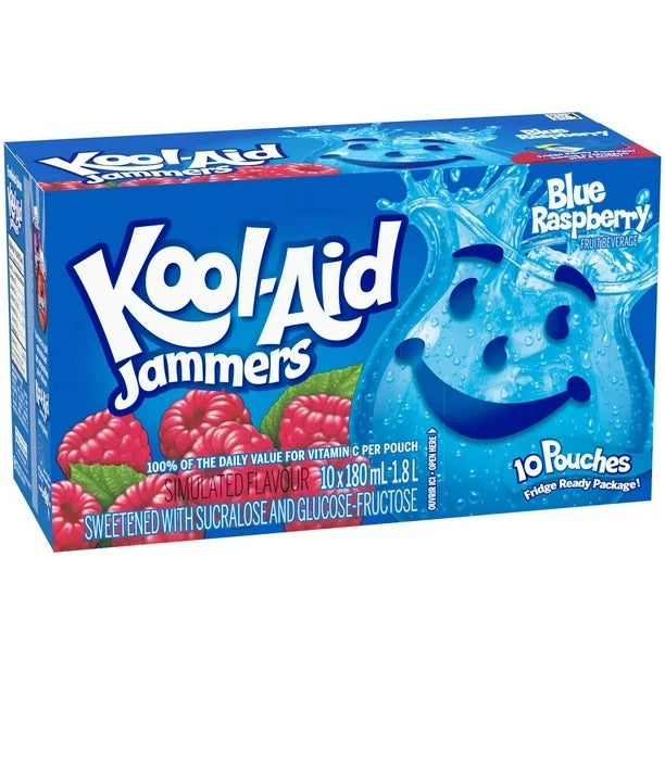 Koolaid Blueberry Raspberry 10 x 180ml