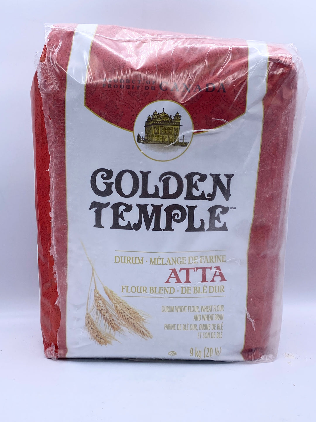 Golden Temple Atta Red Bag 20Lb (9Kg)