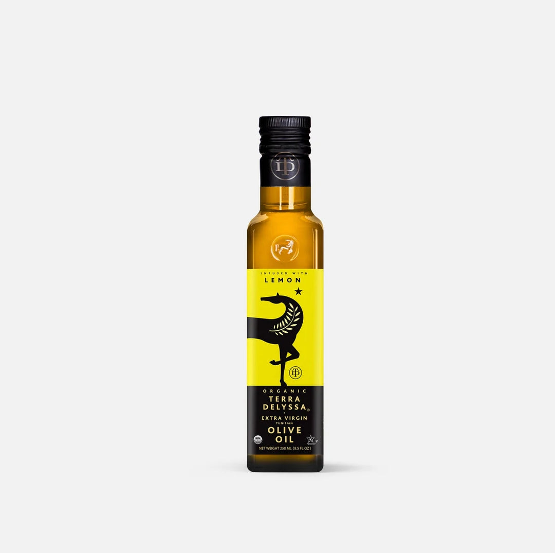 Terra Delyssa Organic Extra Virgin Olive Oil Lemon 250ml