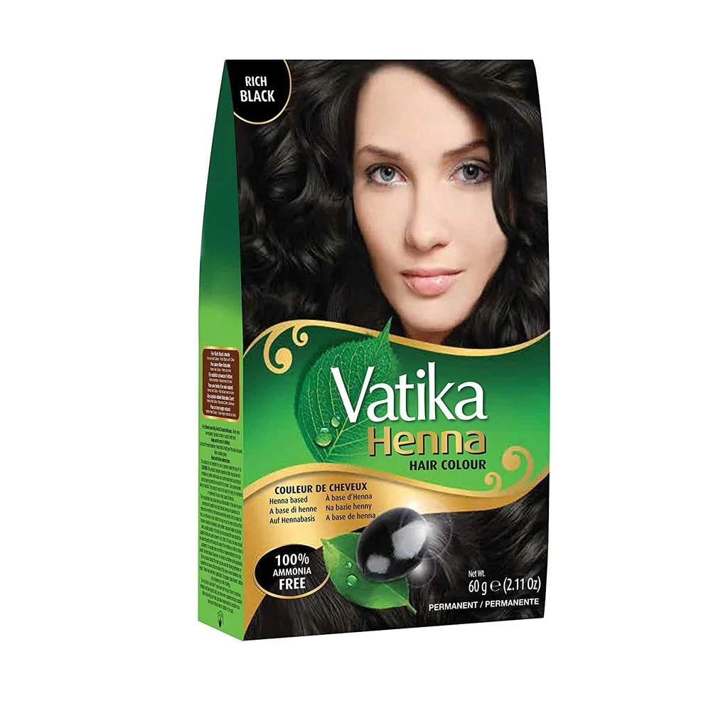 Vatika Henna Rich Black 60g