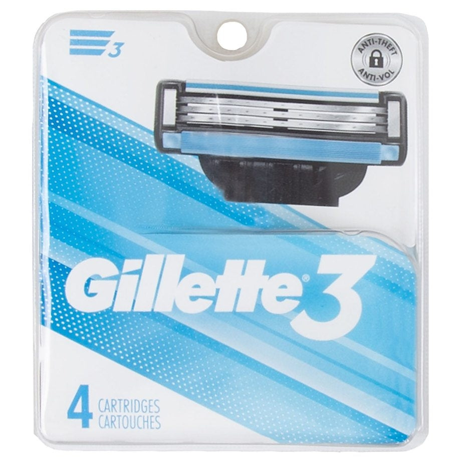 Gillette Razor with Blades 3p