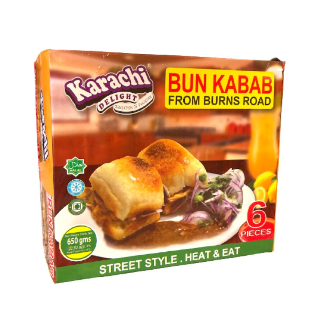 Karachi Delight Bun Kabab