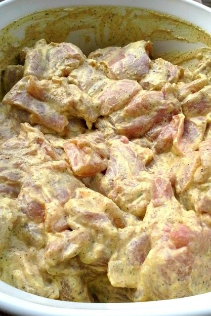 Marinated Chicken Malai Boti (Per LB)