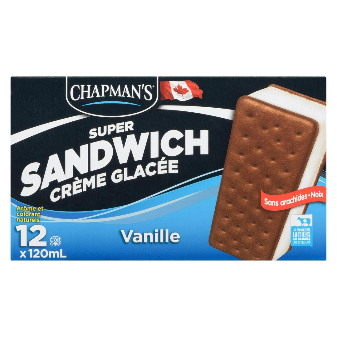 Chapmans Super Sandwich Vanilla