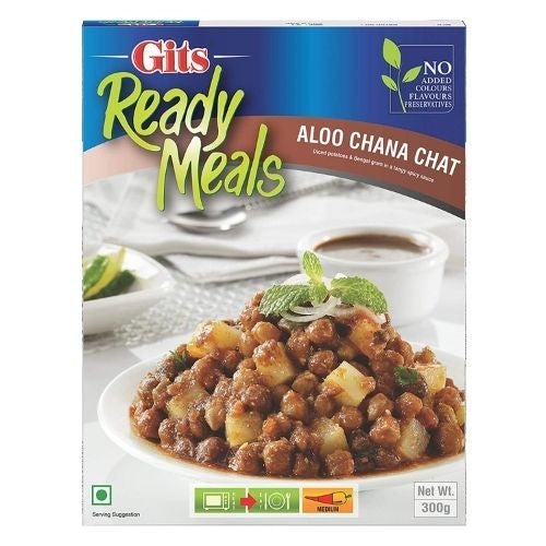 Gits Heat & Eat Alu Chana Chat 300g