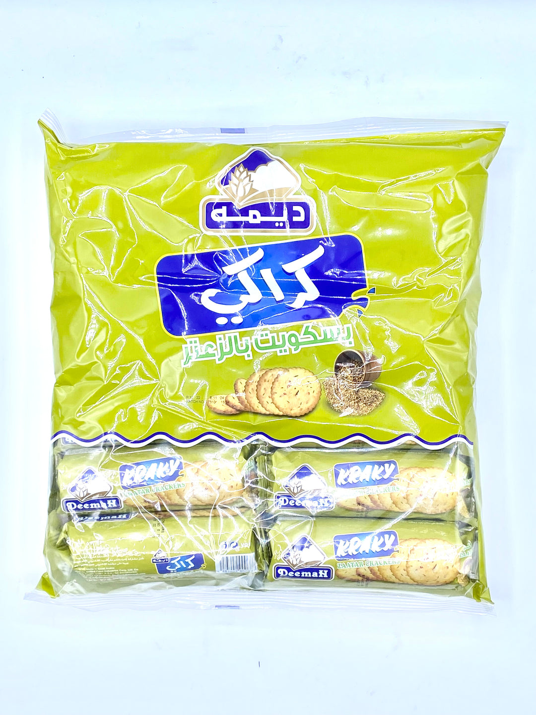 Deemah Kraky Zaatar Crackers 12pcs Pack 42g