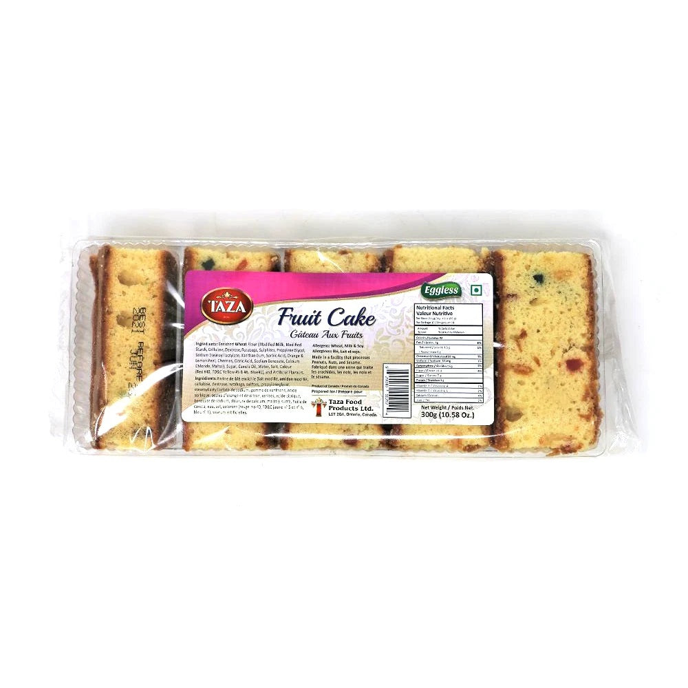 Taza Cake Fruit Eggless 300g