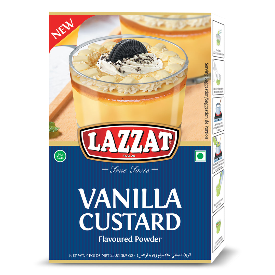 Lazzat Sweet Vanilla Custard 250g