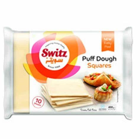 Switz Puff Pastry Square 400g