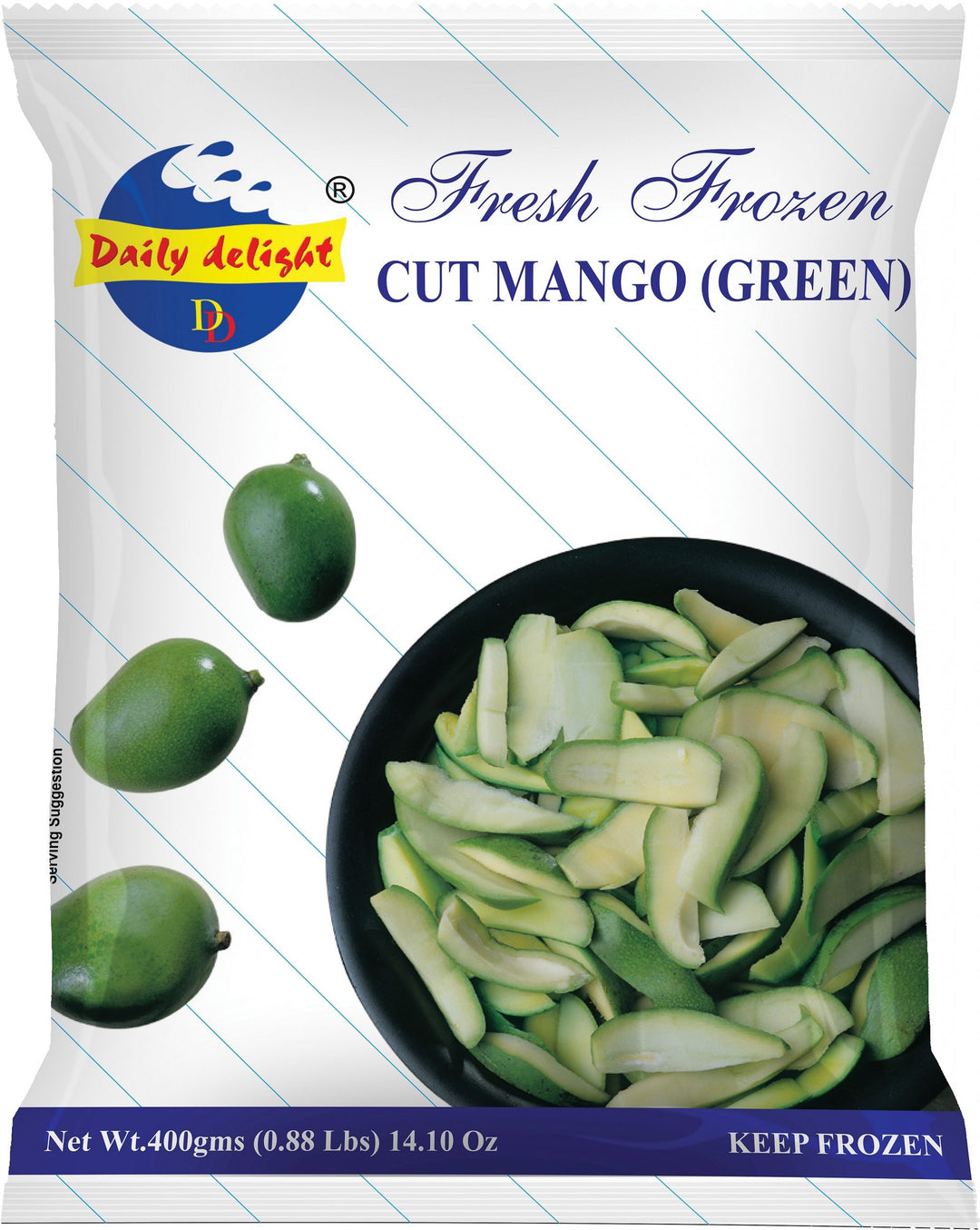 Daily Delight Green Mango Cut 400g