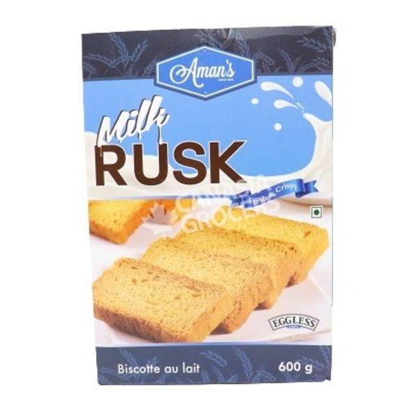 Aman's Milk Rusk 600g