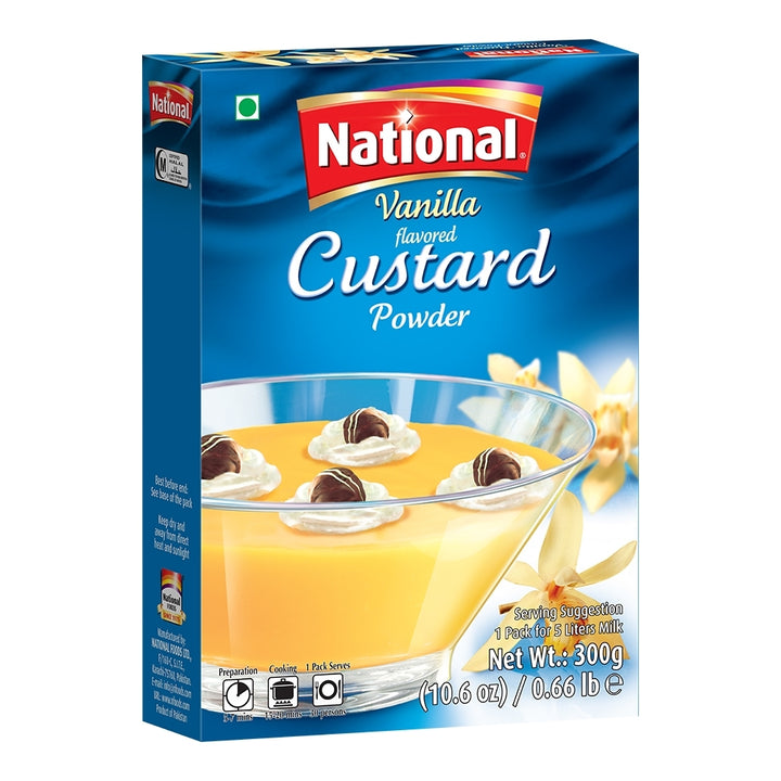National Foods Custard Vanilla  300g