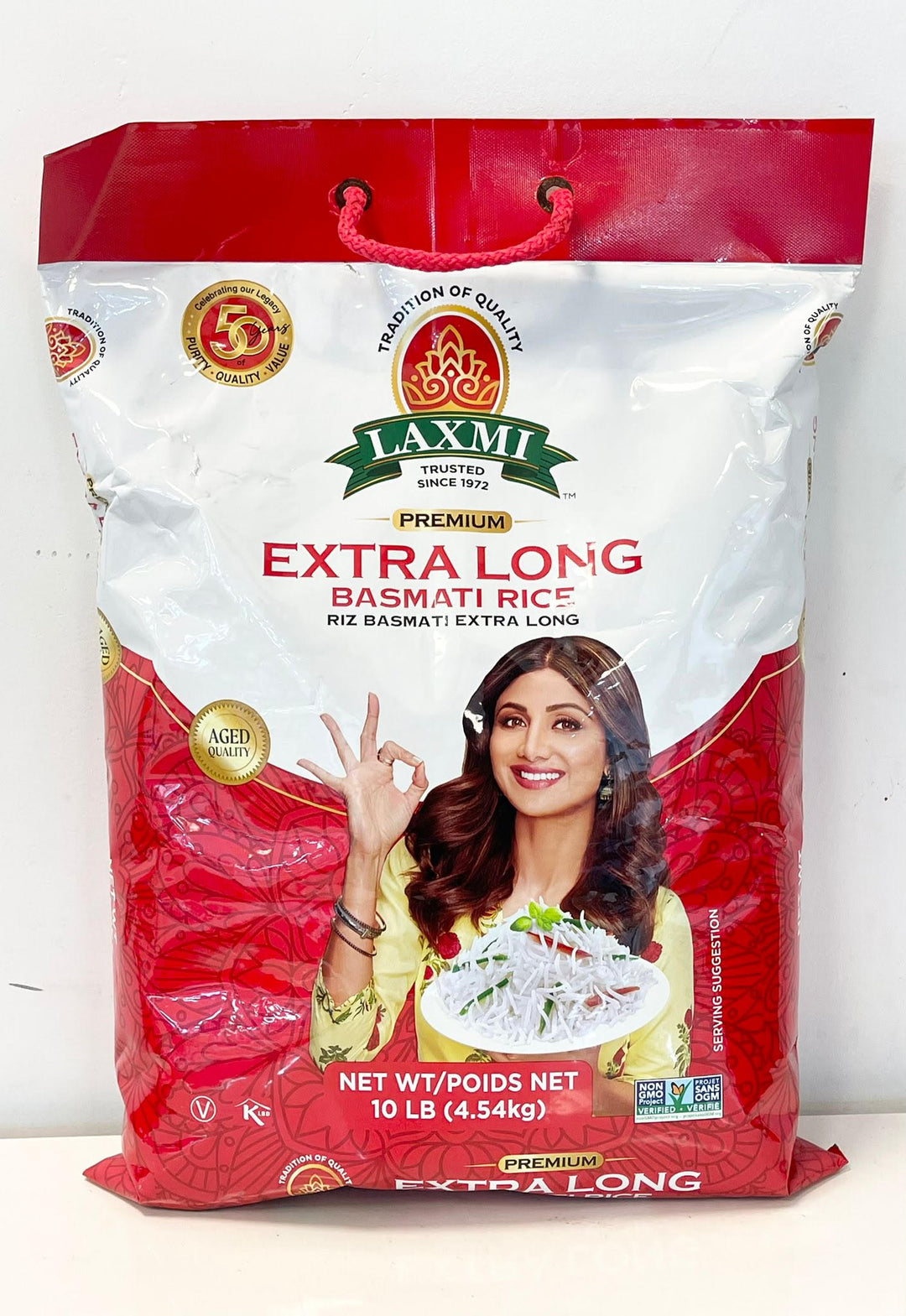 Laxmi Rice Basmati Extra Long Grain 10Lb