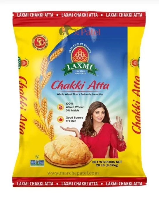 Laxmi Flour Chakki Fresh 20Lbs