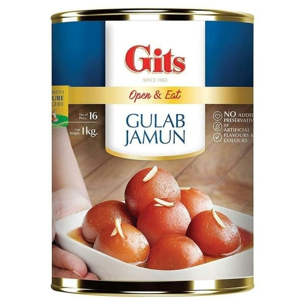 Gits Gulab Jamun Can 1Kg