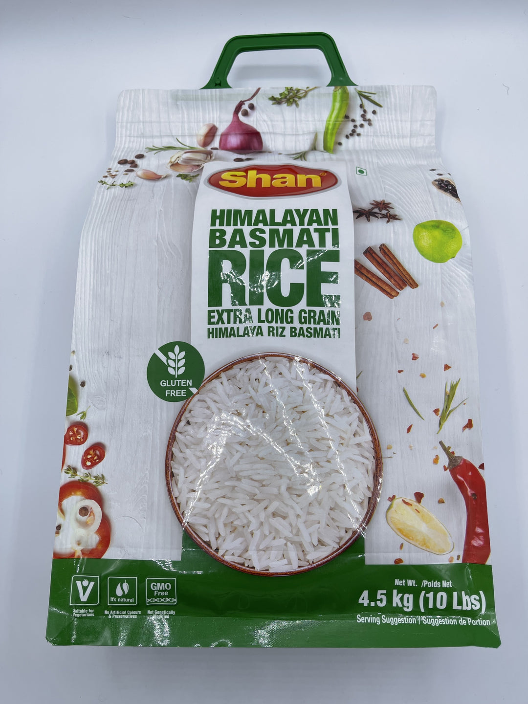 Shan Himalayan Rice Basmati 10Lb