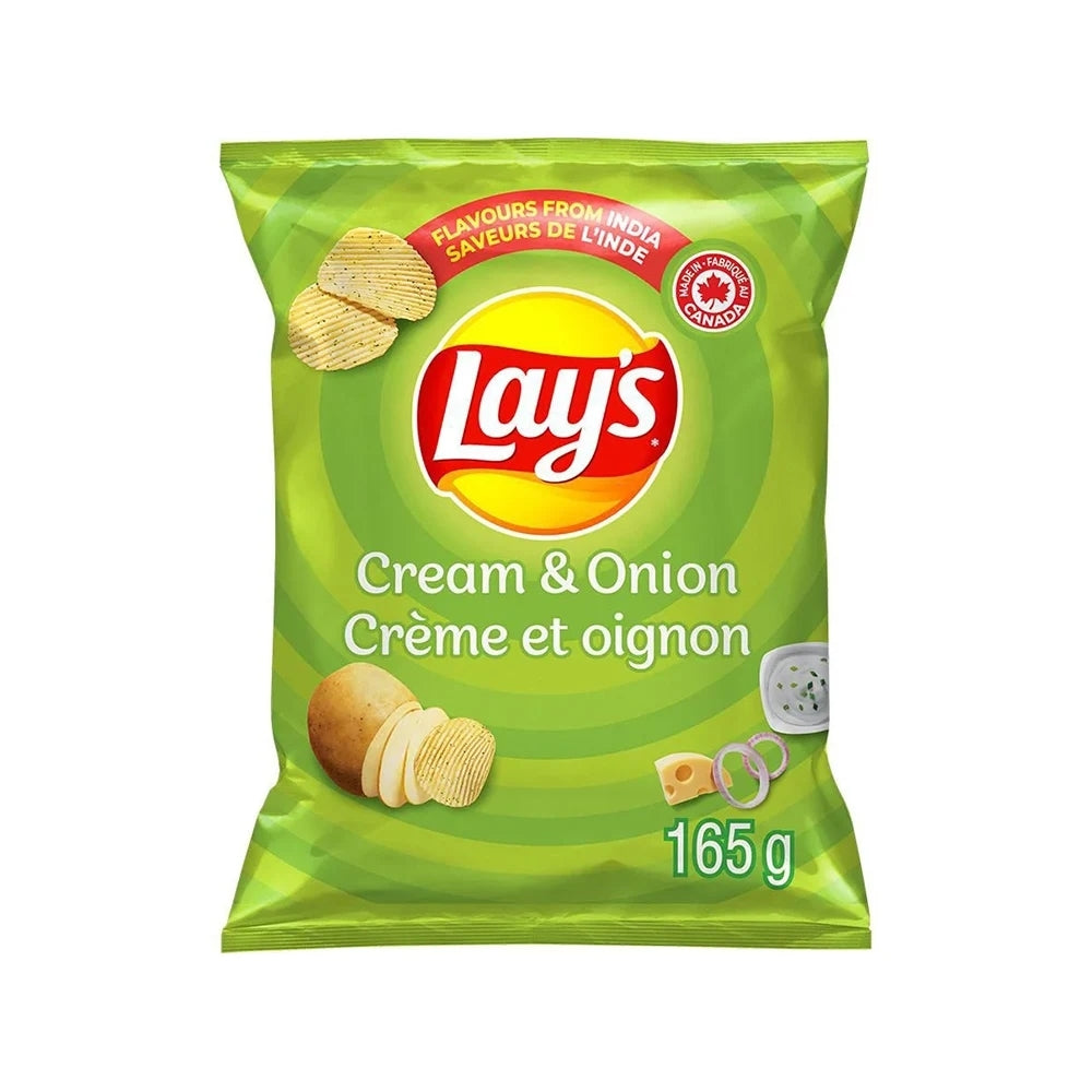 Lays Cream & Onion 165g