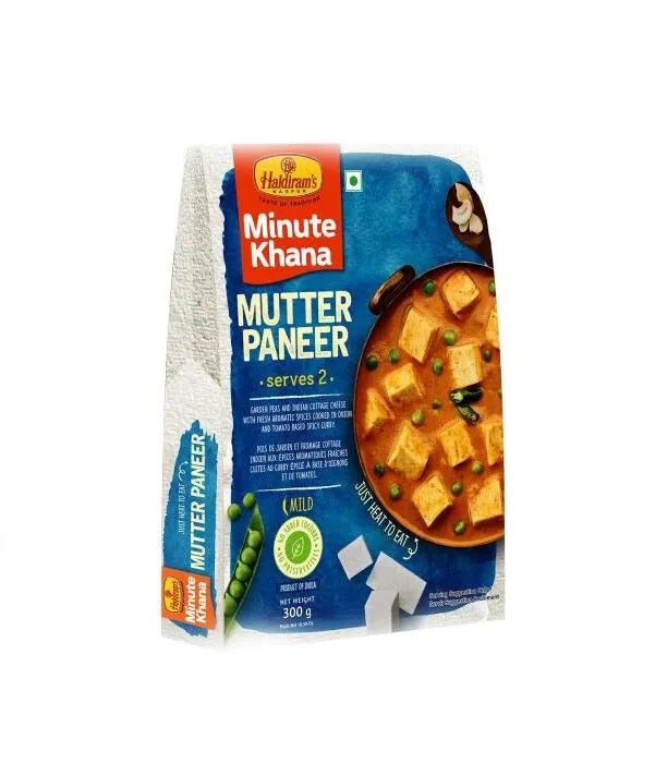 Haldiram Yumkeenz Ready To Eat Mutter Paneer 300g