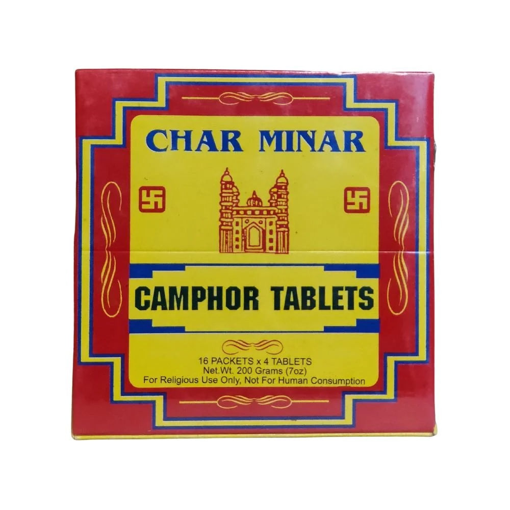 Charminar Camphor 16x4Tab 200g