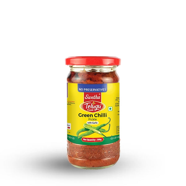 Telugu Pickle Green Chilli 300g