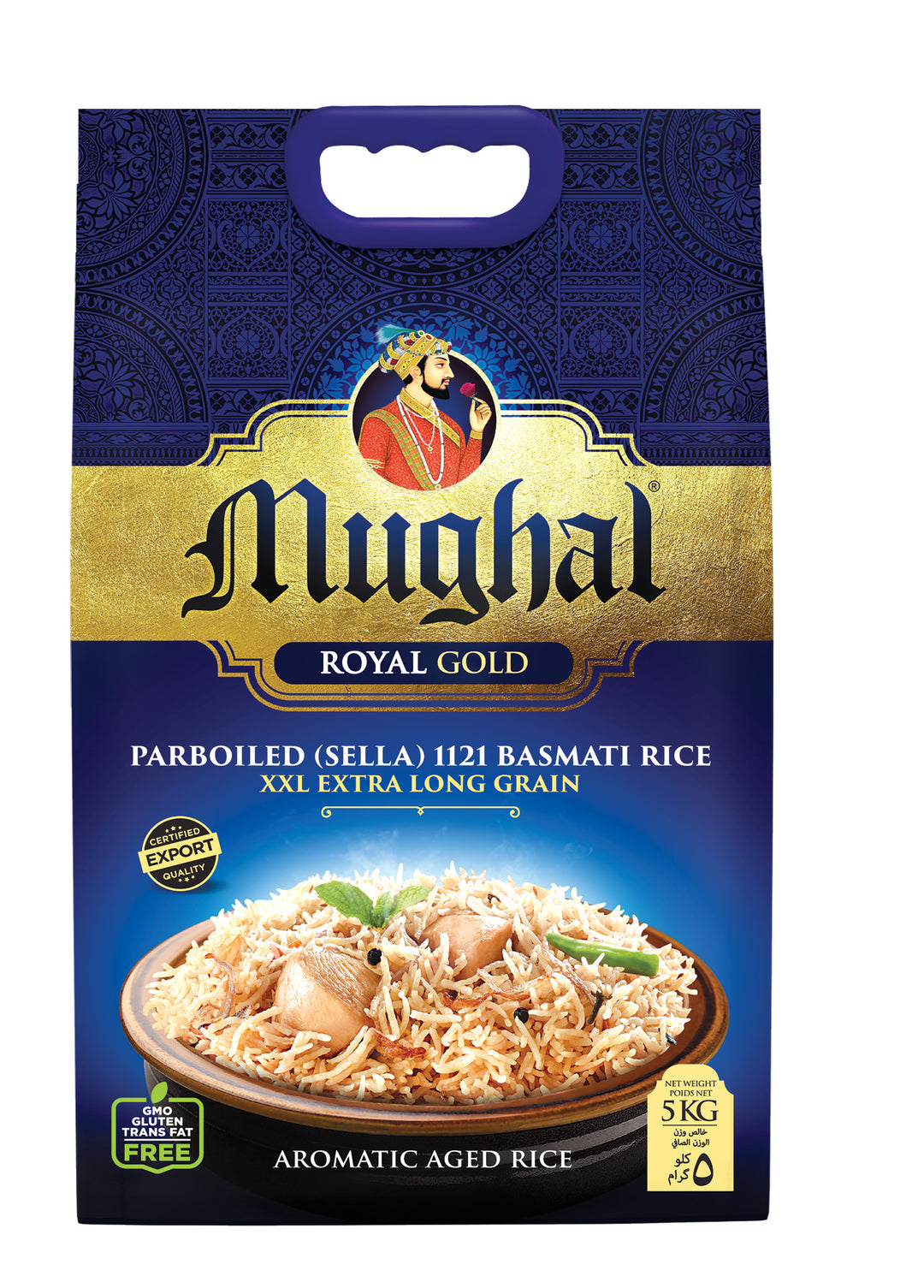 MUGHAL Parboiled Sella 1121 B/Rice (BLue)10Lb