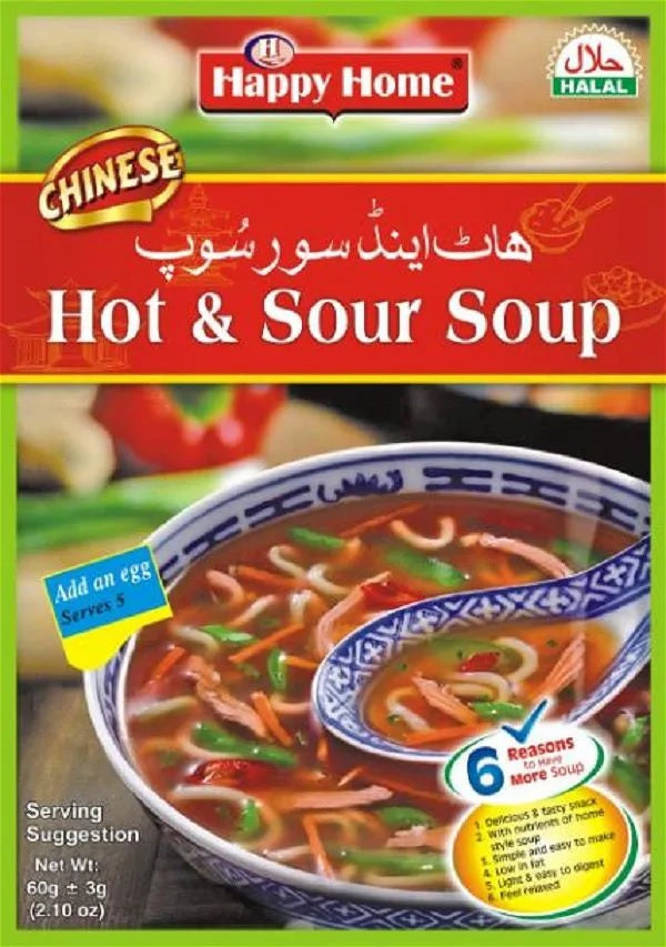 Happy Home Hot & Sour Soup 60g