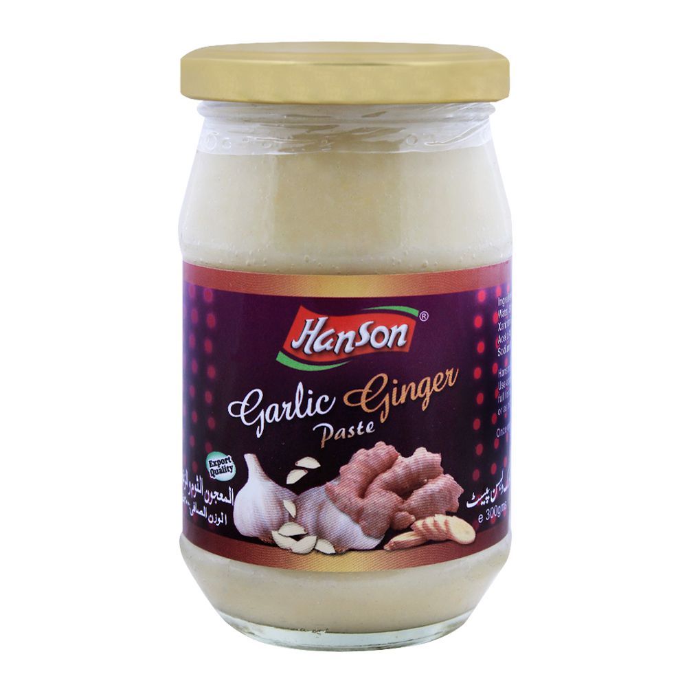 Hanson Ginger/Garlic Paste 750g