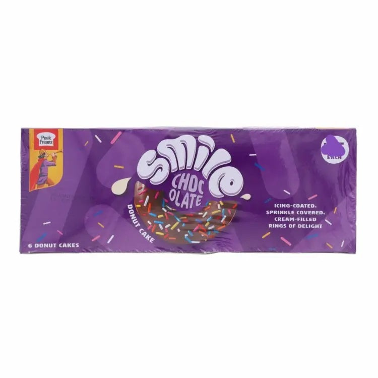 EBM Donut Cake Smile Choco 6pc