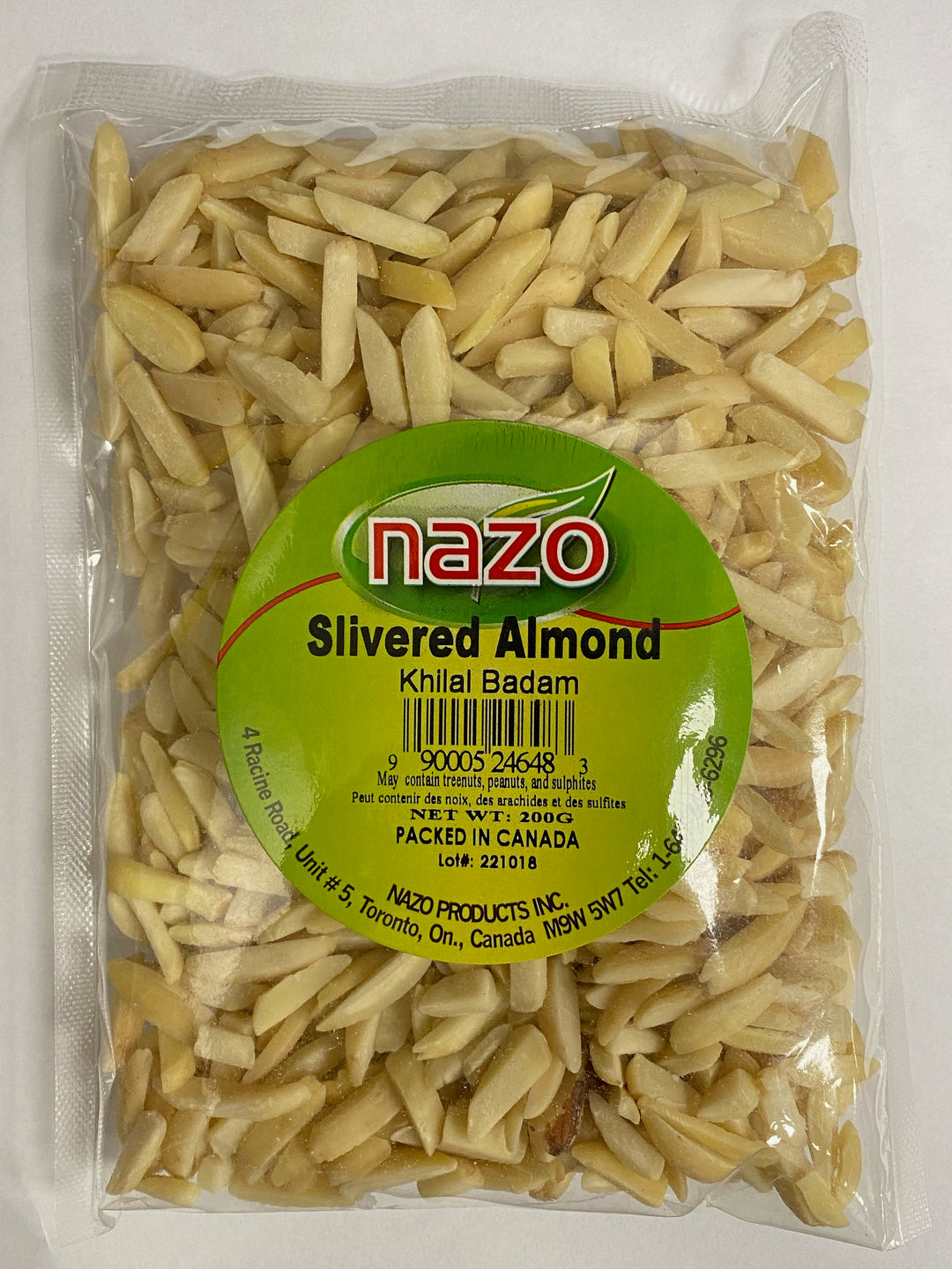 Nazo Silvered Almond 200g