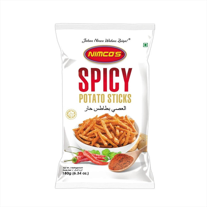 Nimco Snack Potato Stick Spicy 180g