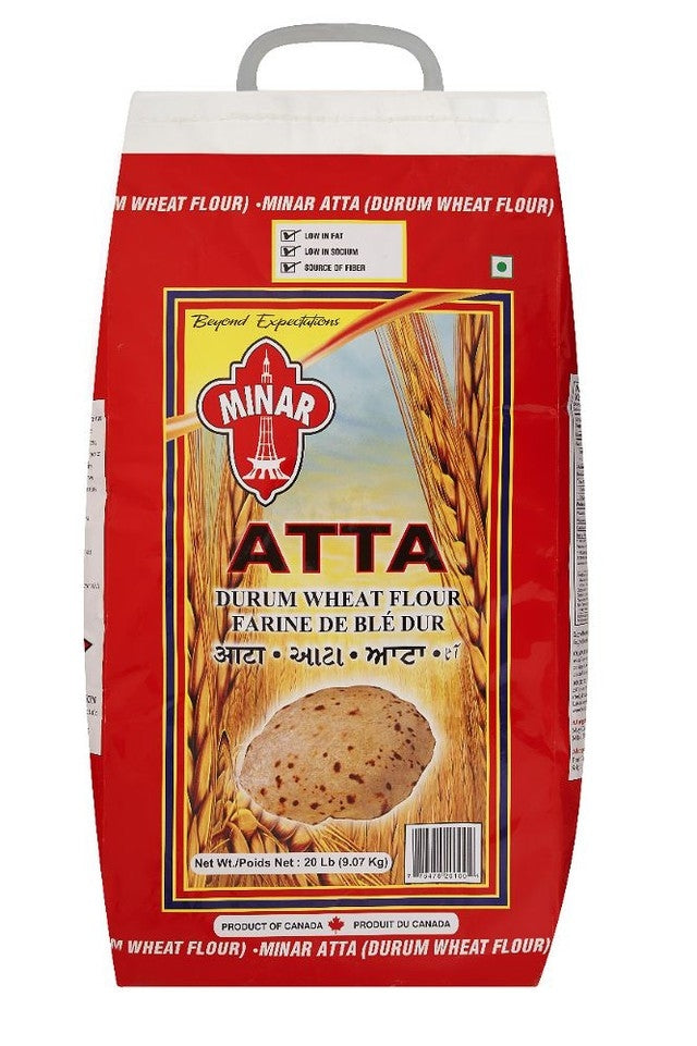 Minar Atta Durum 20Lb