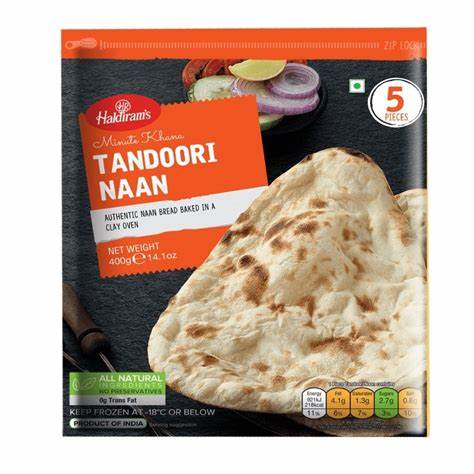 Haldiram Naan Tandoori 5pcs