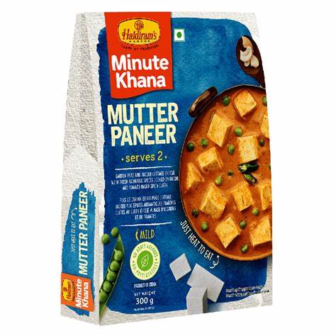 Haldiram Ready to Eat Mutter Paneer 283g