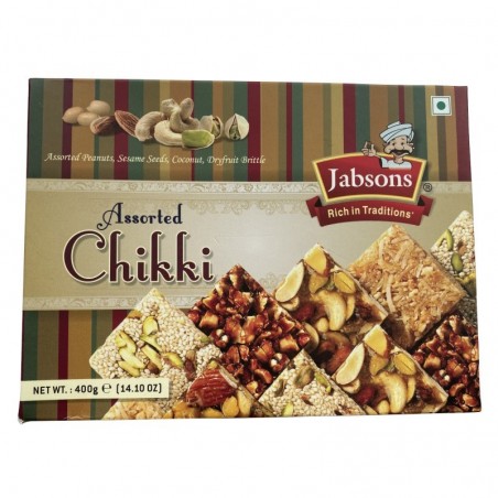 Jabsons Chikki Assorted 400g