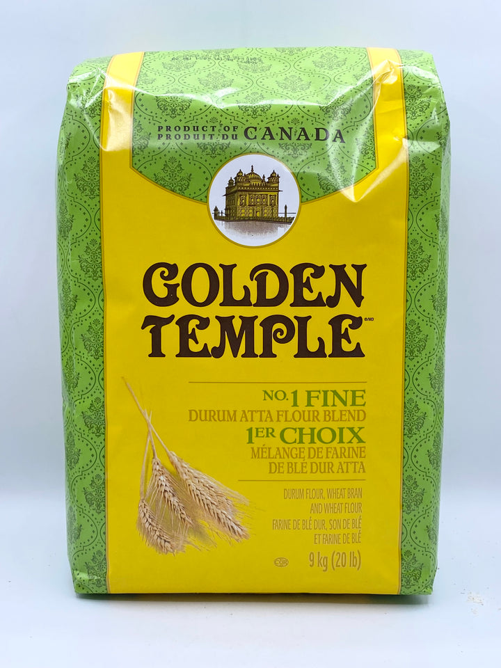 Golden Temple Durum Atta Yellow 20Lb (9Kg)