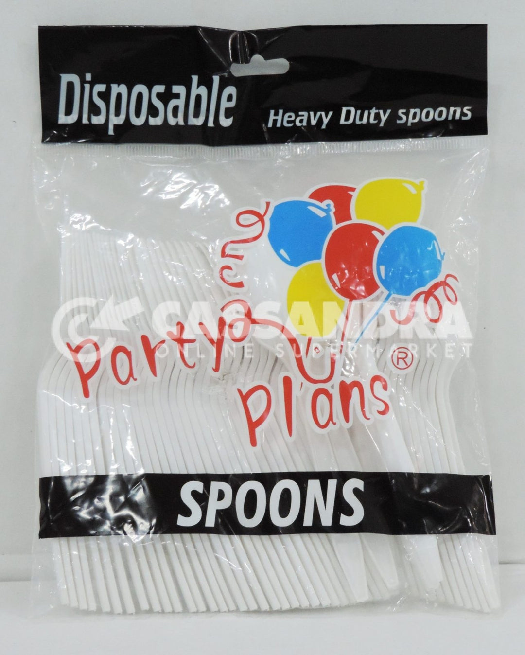 Disposable Plastic Spoon 51pc