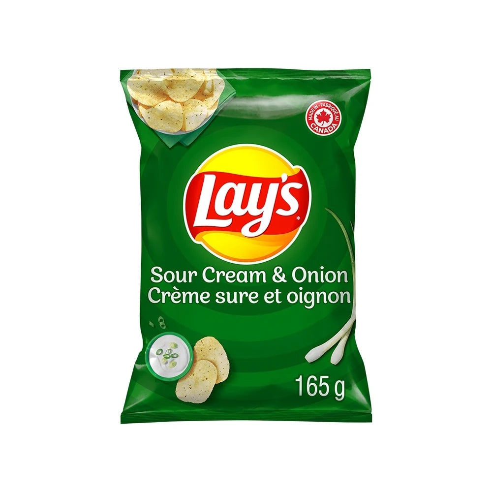 Lays Sour Cream & Onion 165g